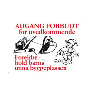 byggeplassskilt