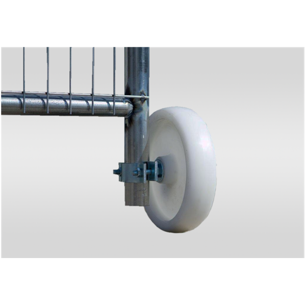 Hjul til byggegjerde