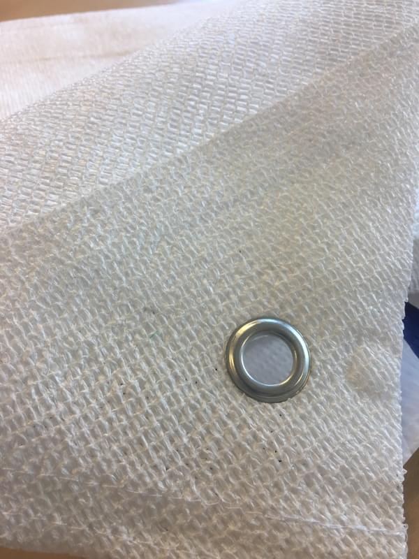 Dekkduk - Banner eyelets